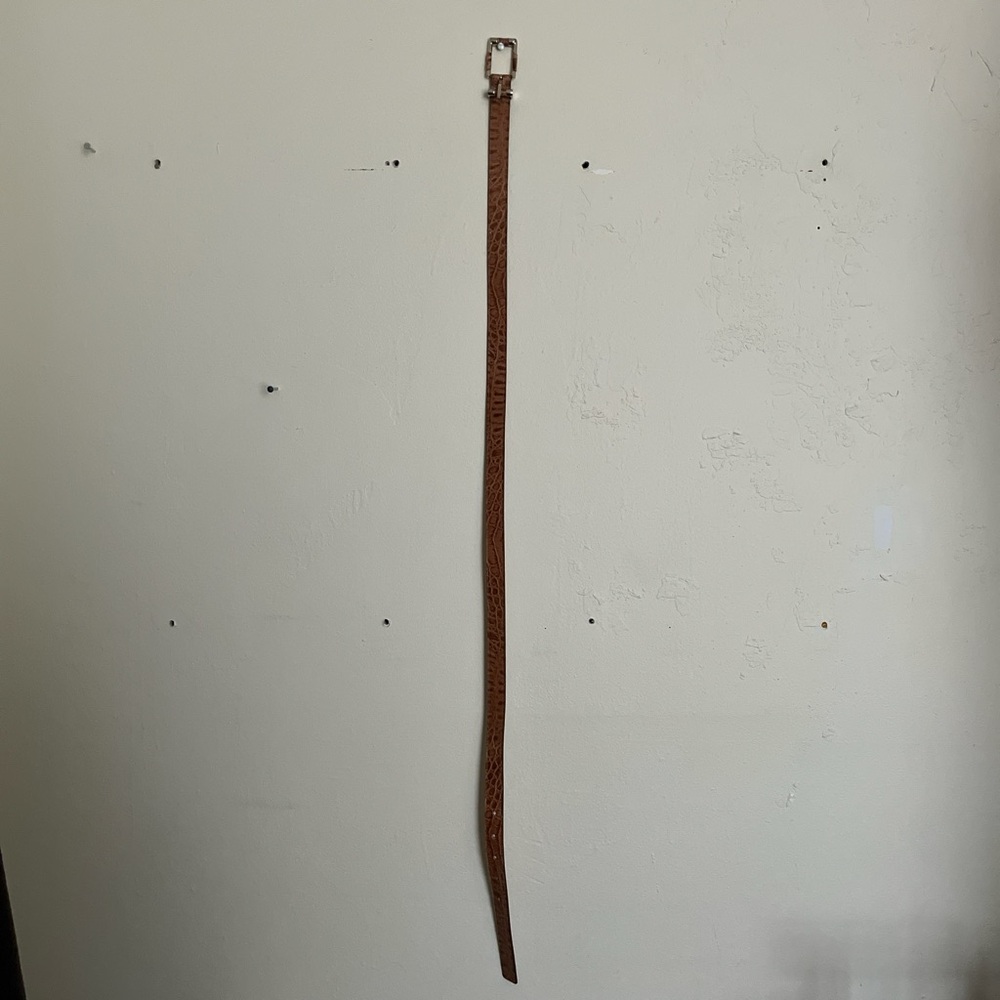 Talbots Cognac Leather Belt